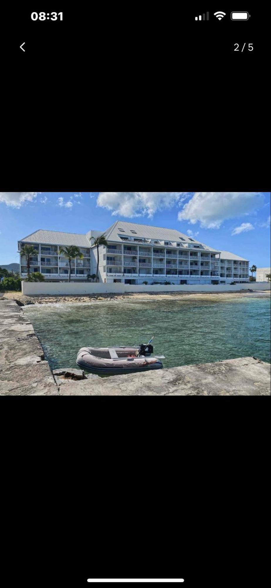 Studio Pirate Of The Caribbean 2 Sea View Marigot  Esterno foto